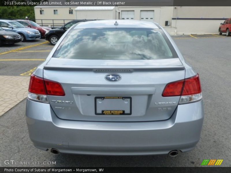 Ice Silver Metallic / Off Black Leather 2013 Subaru Legacy 3.6R Limited