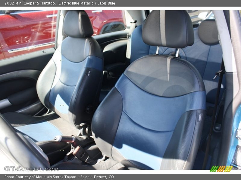 Electric Blue Metallic / Lapis Blue 2002 Mini Cooper S Hardtop