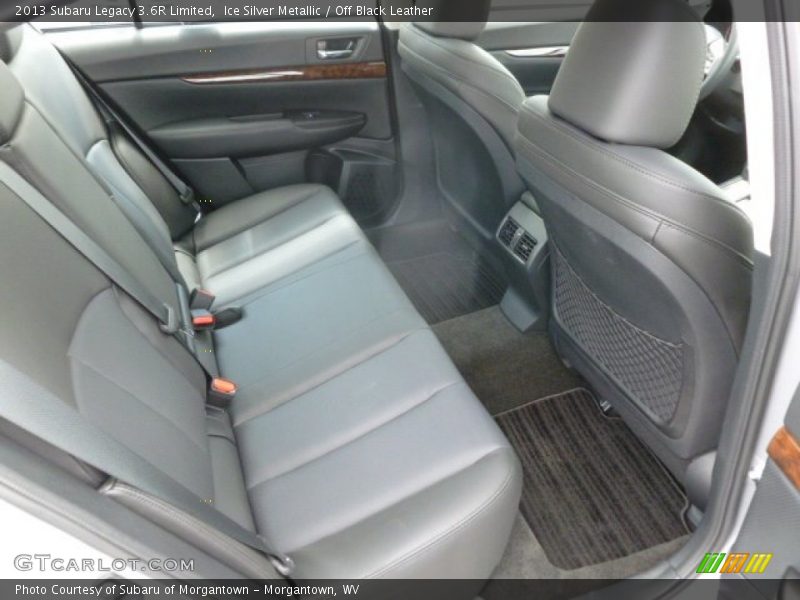 Ice Silver Metallic / Off Black Leather 2013 Subaru Legacy 3.6R Limited