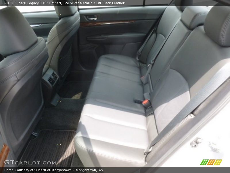 Ice Silver Metallic / Off Black Leather 2013 Subaru Legacy 3.6R Limited