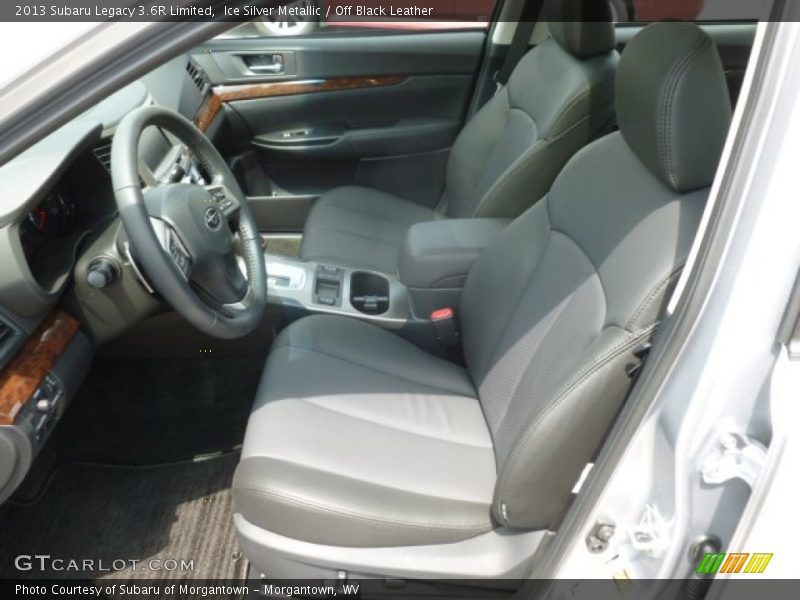 Ice Silver Metallic / Off Black Leather 2013 Subaru Legacy 3.6R Limited