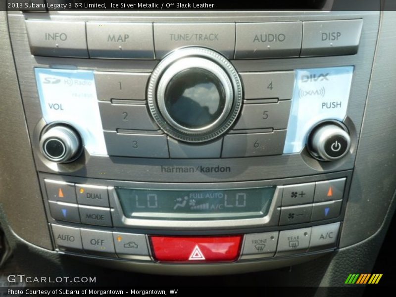 Controls of 2013 Legacy 3.6R Limited