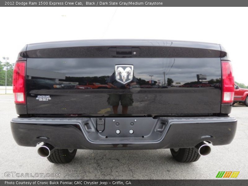 Black / Dark Slate Gray/Medium Graystone 2012 Dodge Ram 1500 Express Crew Cab