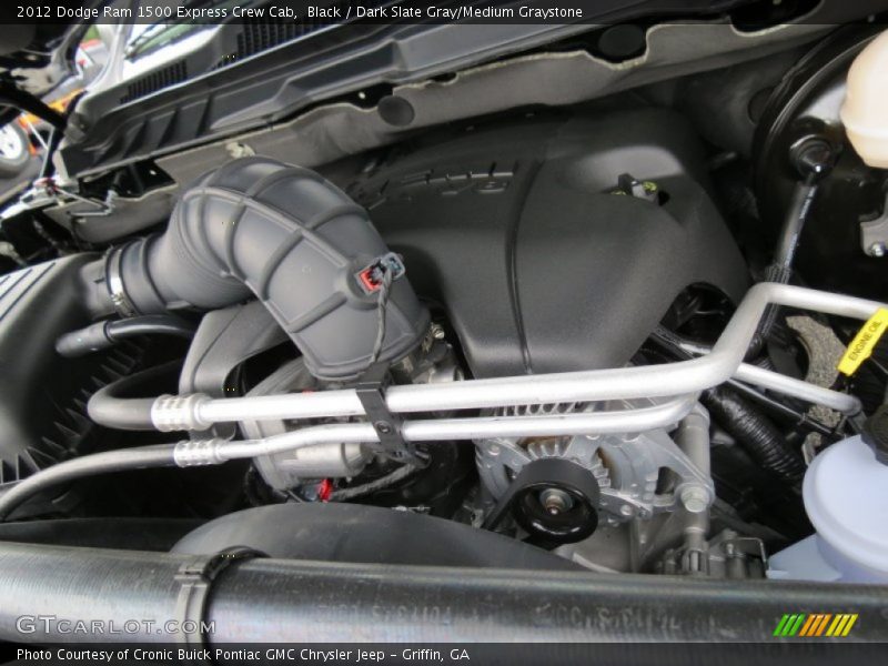 Black / Dark Slate Gray/Medium Graystone 2012 Dodge Ram 1500 Express Crew Cab