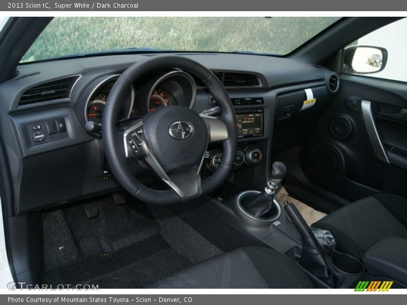 Dark Charcoal Interior - 2013 tC  