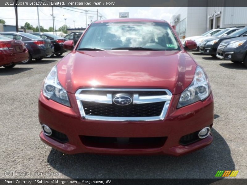 Venetian Red Pearl / Ivory 2013 Subaru Legacy 2.5i Limited