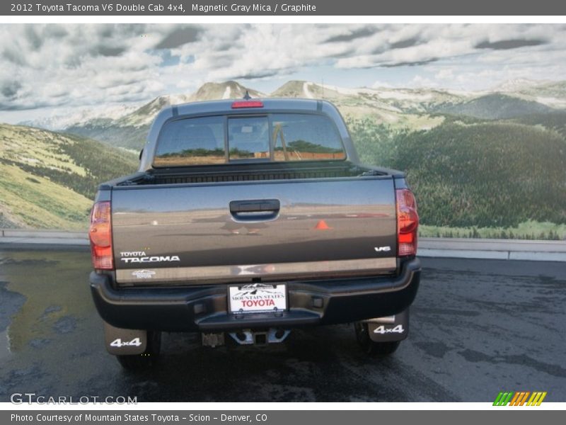 Magnetic Gray Mica / Graphite 2012 Toyota Tacoma V6 Double Cab 4x4