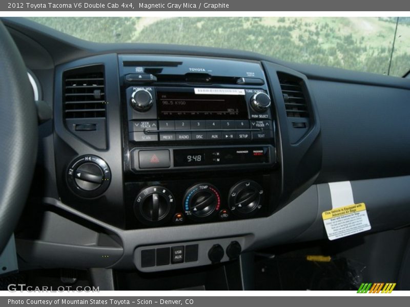 Magnetic Gray Mica / Graphite 2012 Toyota Tacoma V6 Double Cab 4x4
