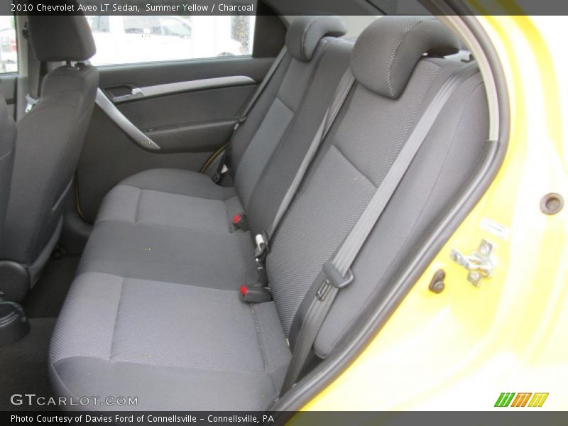 Summer Yellow / Charcoal 2010 Chevrolet Aveo LT Sedan