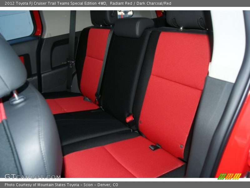 Radiant Red / Dark Charcoal/Red 2012 Toyota FJ Cruiser Trail Teams Special Edition 4WD