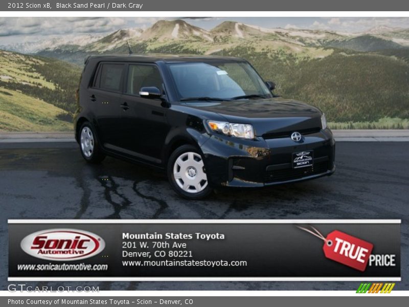 Black Sand Pearl / Dark Gray 2012 Scion xB