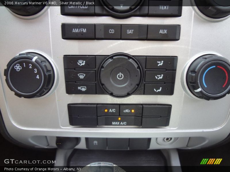 Silver Metallic / Black 2008 Mercury Mariner V6 4WD