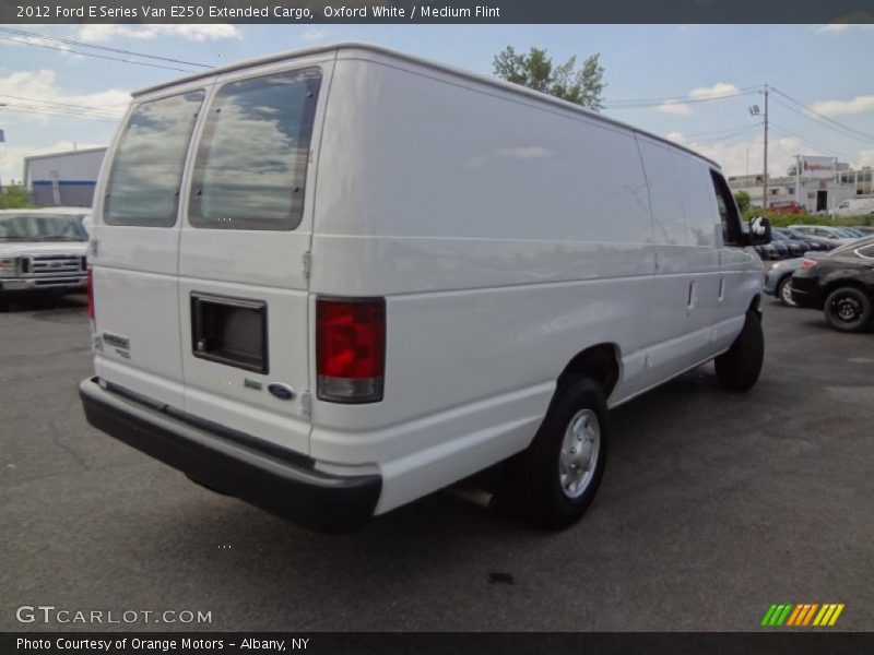 Oxford White / Medium Flint 2012 Ford E Series Van E250 Extended Cargo