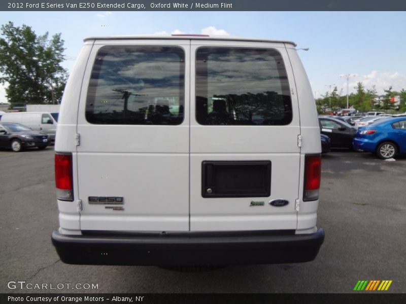 Oxford White / Medium Flint 2012 Ford E Series Van E250 Extended Cargo