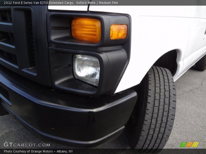 Oxford White / Medium Flint 2012 Ford E Series Van E250 Extended Cargo