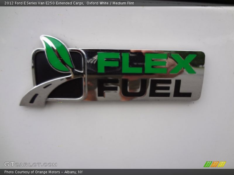 Oxford White / Medium Flint 2012 Ford E Series Van E250 Extended Cargo