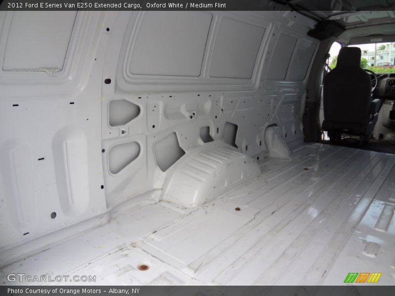 Oxford White / Medium Flint 2012 Ford E Series Van E250 Extended Cargo