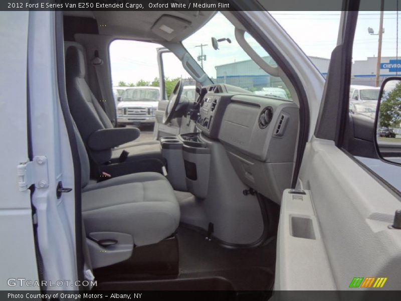 Oxford White / Medium Flint 2012 Ford E Series Van E250 Extended Cargo
