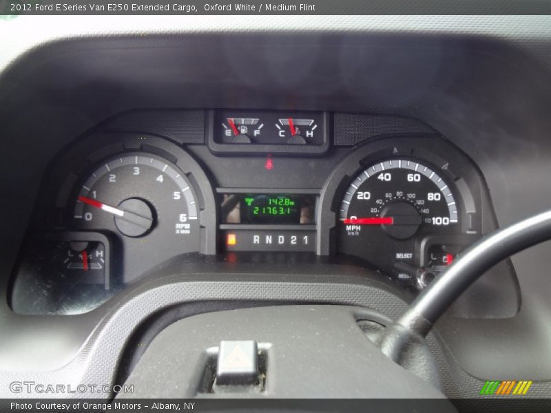  2012 E Series Van E250 Extended Cargo E250 Extended Cargo Gauges