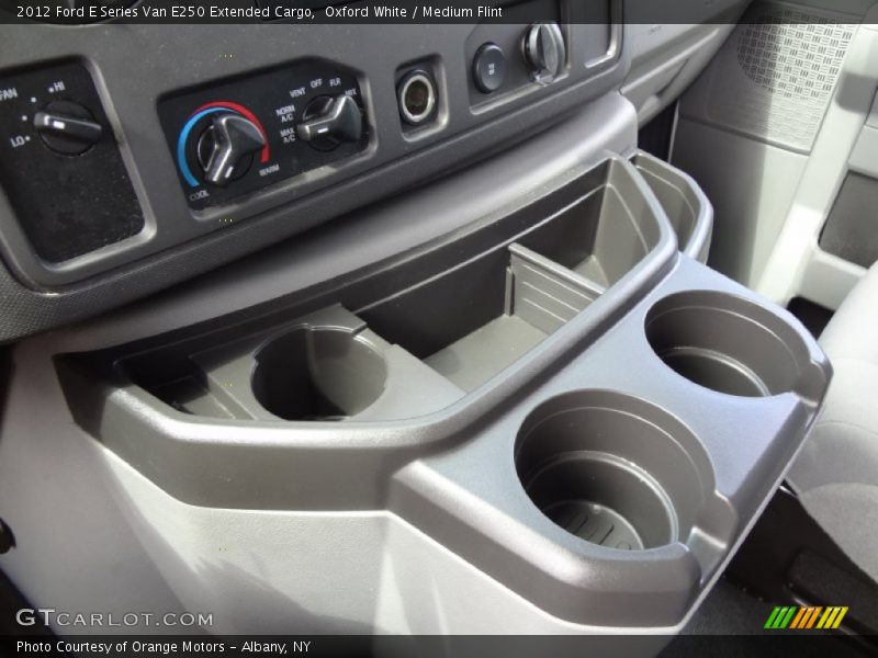 Oxford White / Medium Flint 2012 Ford E Series Van E250 Extended Cargo