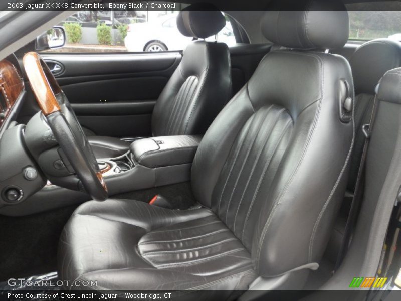  2003 XK XK8 Convertible Charcoal Interior