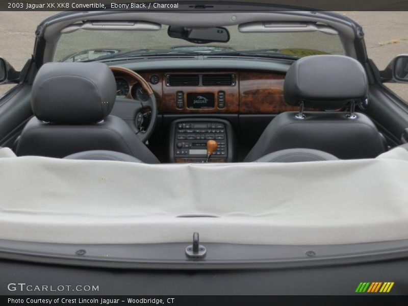 Ebony Black / Charcoal 2003 Jaguar XK XK8 Convertible