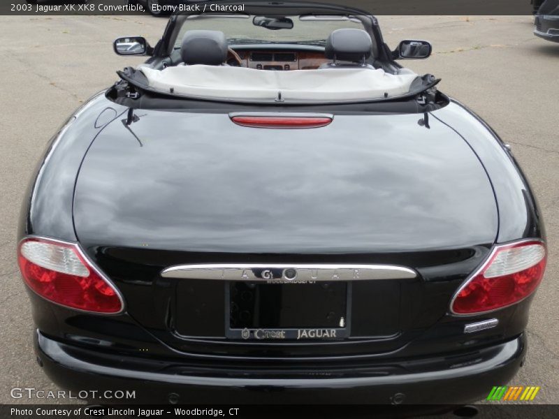 Ebony Black / Charcoal 2003 Jaguar XK XK8 Convertible