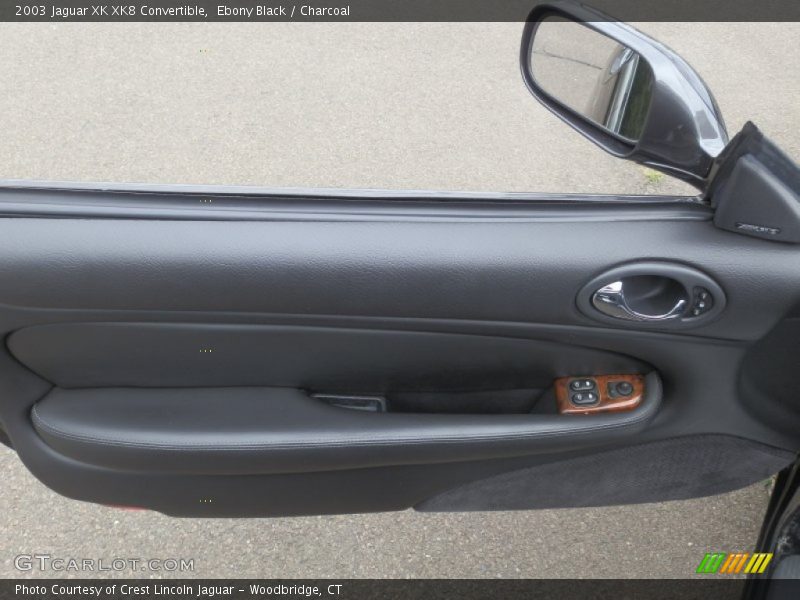 Ebony Black / Charcoal 2003 Jaguar XK XK8 Convertible