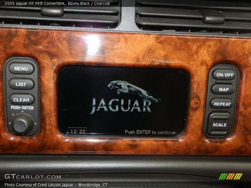 Controls of 2003 XK XK8 Convertible