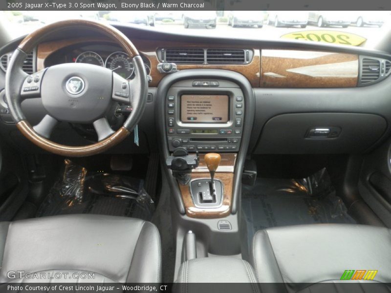 Dashboard of 2005 X-Type 3.0 Sport Wagon