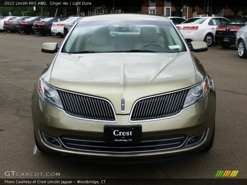 Ginger Ale / Light Dune 2013 Lincoln MKS AWD