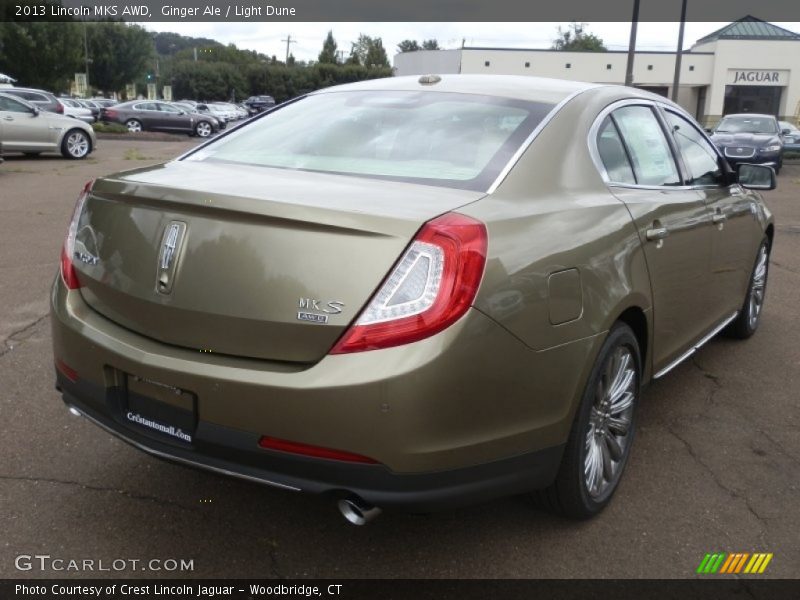 Ginger Ale / Light Dune 2013 Lincoln MKS AWD
