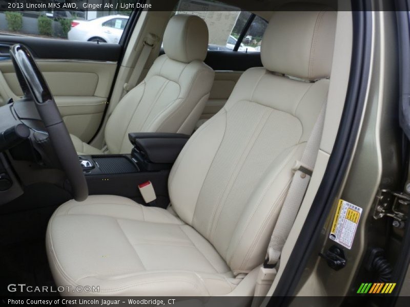  2013 MKS AWD Light Dune Interior