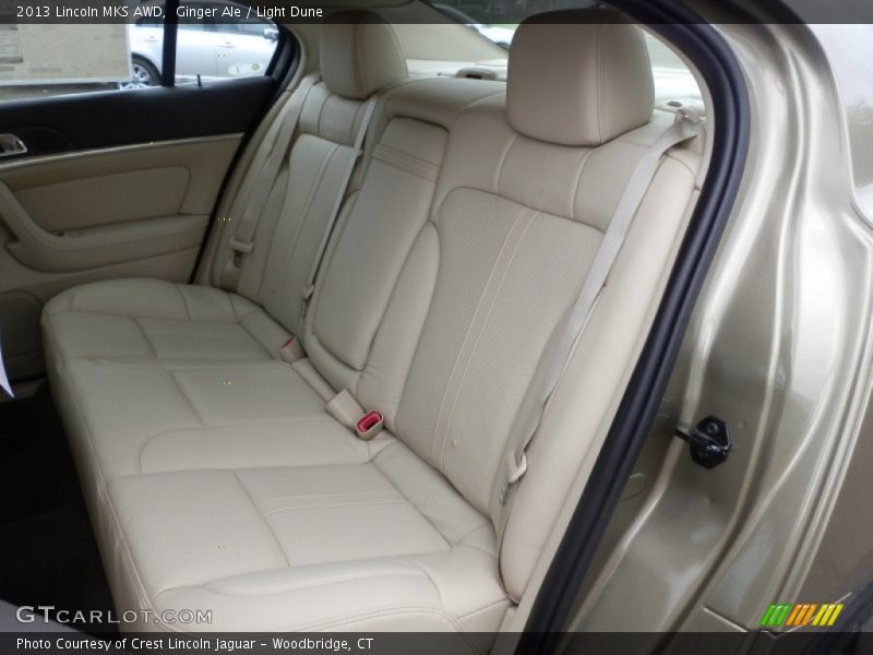  2013 MKS AWD Light Dune Interior