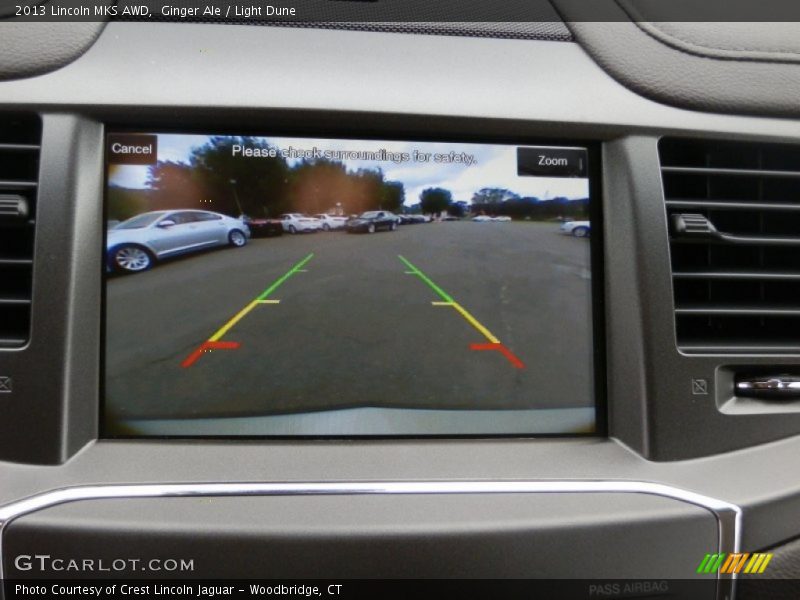 Ginger Ale / Light Dune 2013 Lincoln MKS AWD