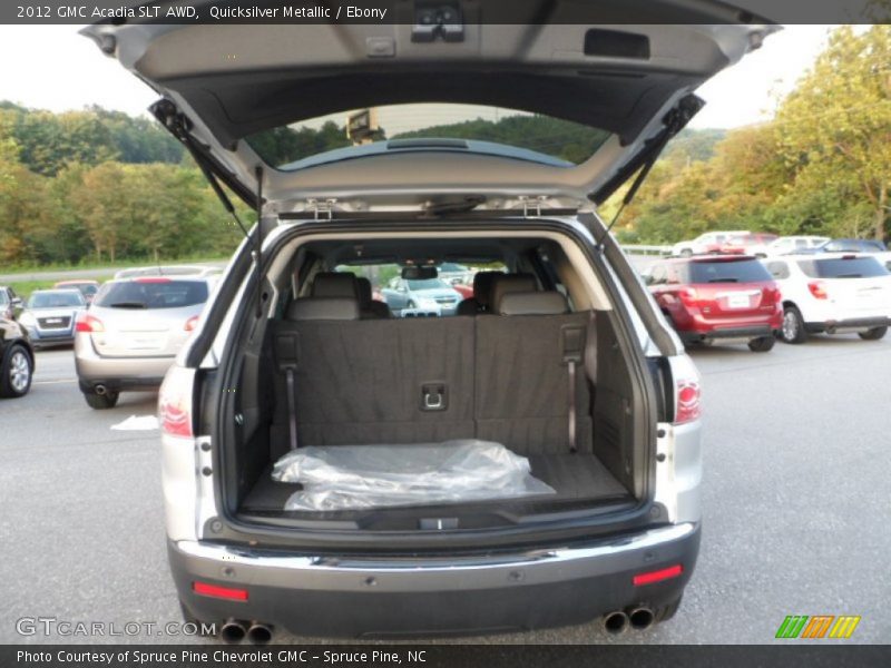 Quicksilver Metallic / Ebony 2012 GMC Acadia SLT AWD