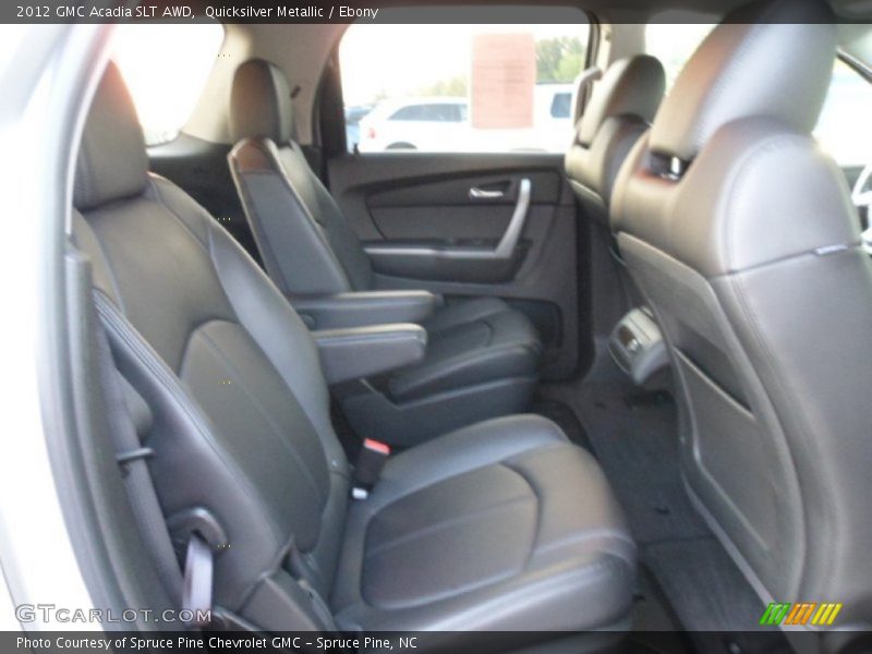 Quicksilver Metallic / Ebony 2012 GMC Acadia SLT AWD