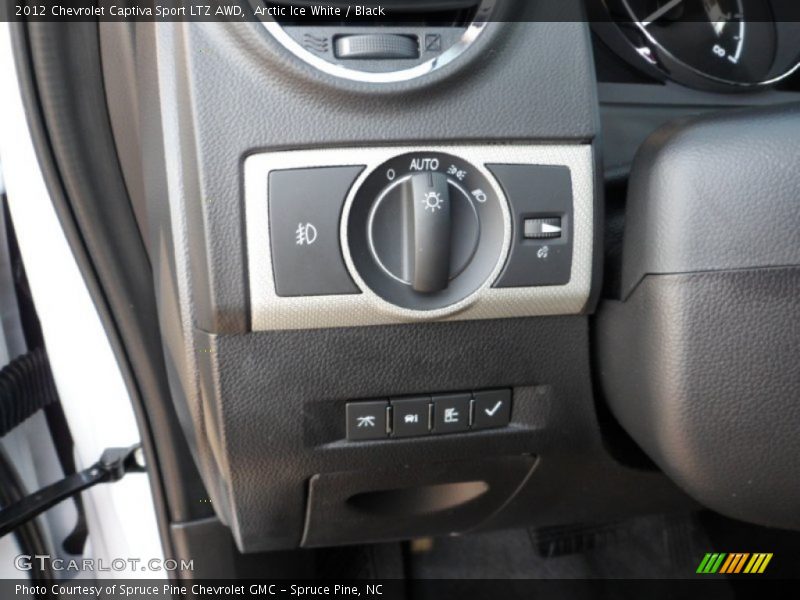 Controls of 2012 Captiva Sport LTZ AWD