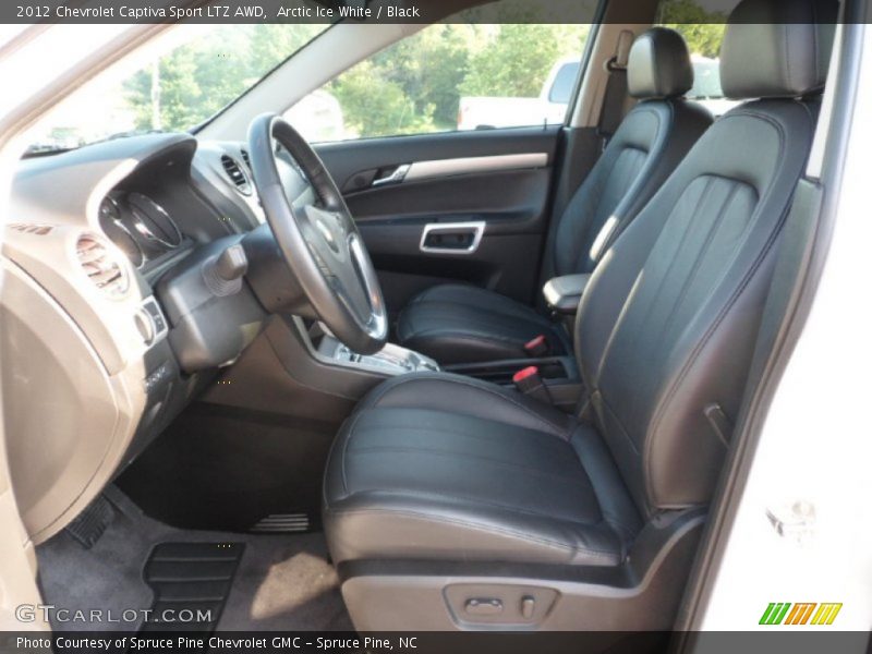 Front Seat of 2012 Captiva Sport LTZ AWD