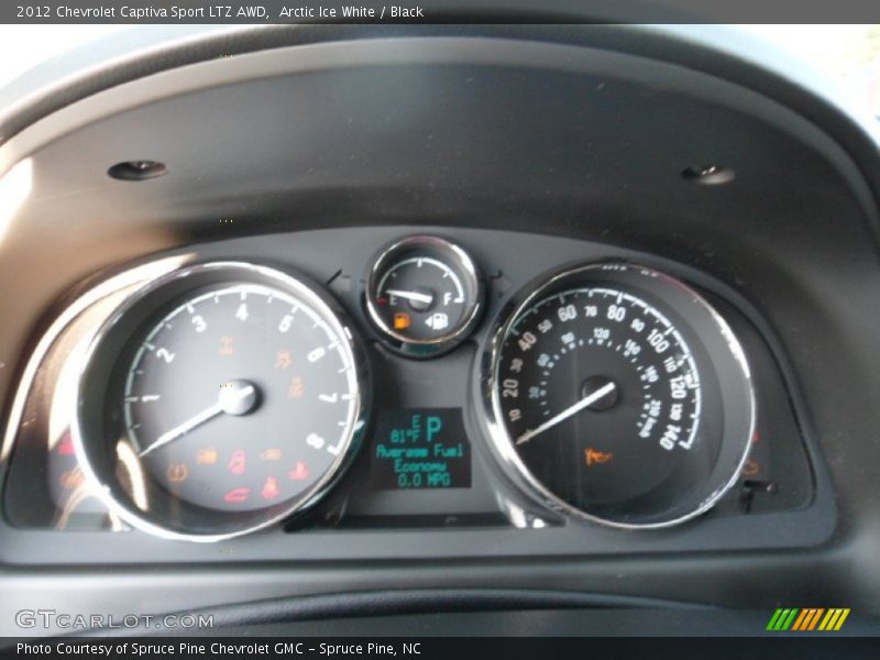  2012 Captiva Sport LTZ AWD LTZ AWD Gauges