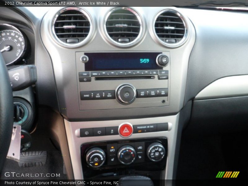 Controls of 2012 Captiva Sport LTZ AWD