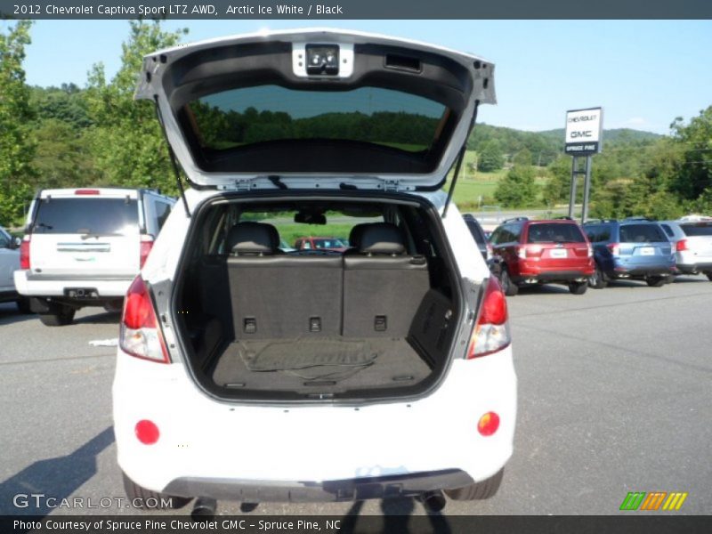 Arctic Ice White / Black 2012 Chevrolet Captiva Sport LTZ AWD