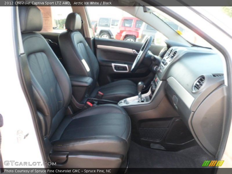 Front Seat of 2012 Captiva Sport LTZ AWD