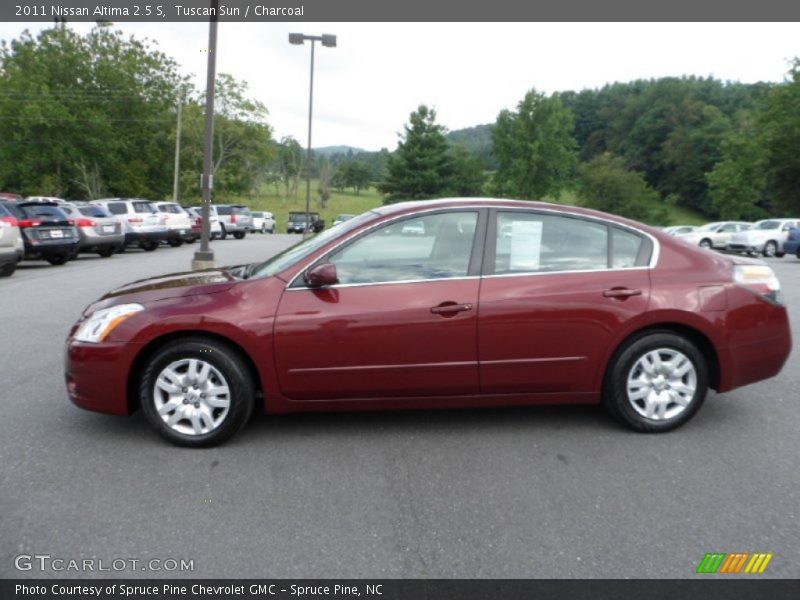 Tuscan Sun / Charcoal 2011 Nissan Altima 2.5 S