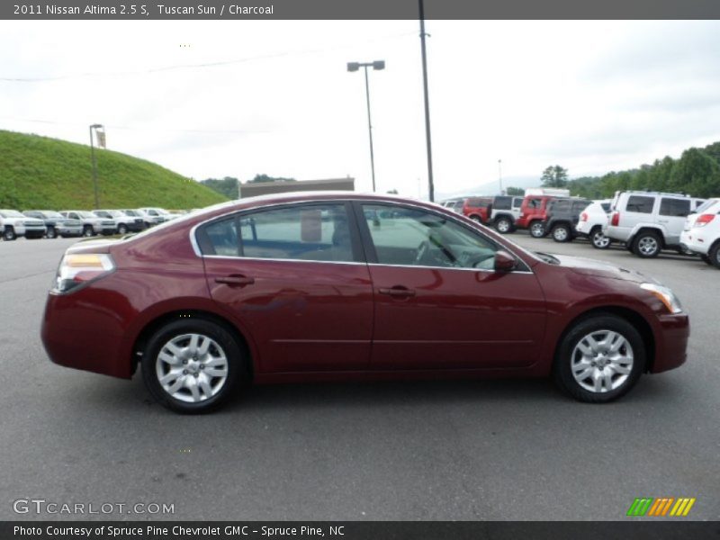Tuscan Sun / Charcoal 2011 Nissan Altima 2.5 S