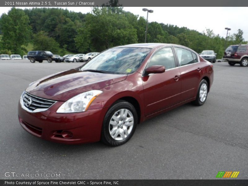Tuscan Sun / Charcoal 2011 Nissan Altima 2.5 S