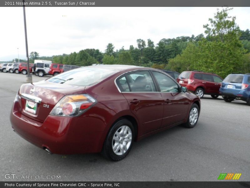 Tuscan Sun / Charcoal 2011 Nissan Altima 2.5 S