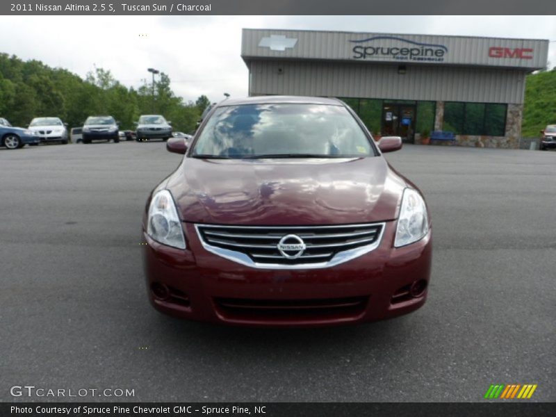 Tuscan Sun / Charcoal 2011 Nissan Altima 2.5 S
