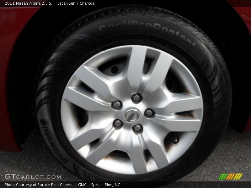 Tuscan Sun / Charcoal 2011 Nissan Altima 2.5 S