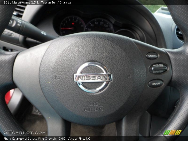 Tuscan Sun / Charcoal 2011 Nissan Altima 2.5 S